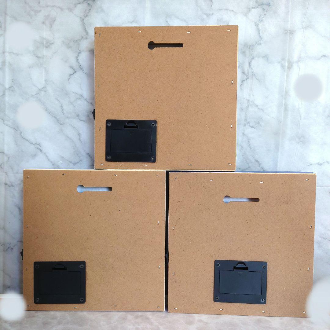 ディズニー　光るキャンバスパネル　インテリア　3点セット