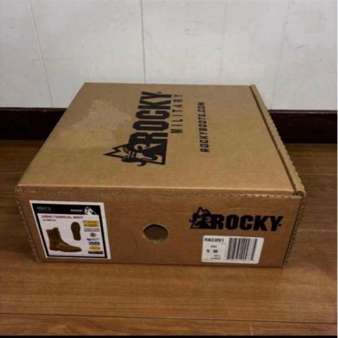 未使用品　米軍実物　ROCKY USMC TROPICALBOOT US 9W