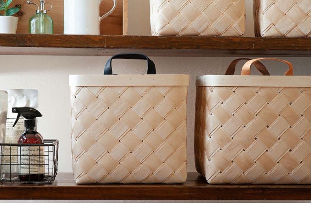 【新品未使用未開封】L verso DESIGN ヴェルソデザイン バスケット