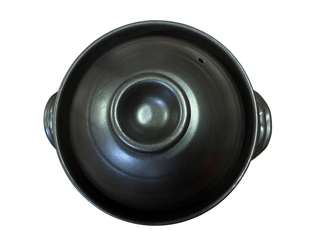 未使用 華月 大黒窯 四日市萬古焼 ごはん鍋 土鍋 かまど炊き 炊飯 4合