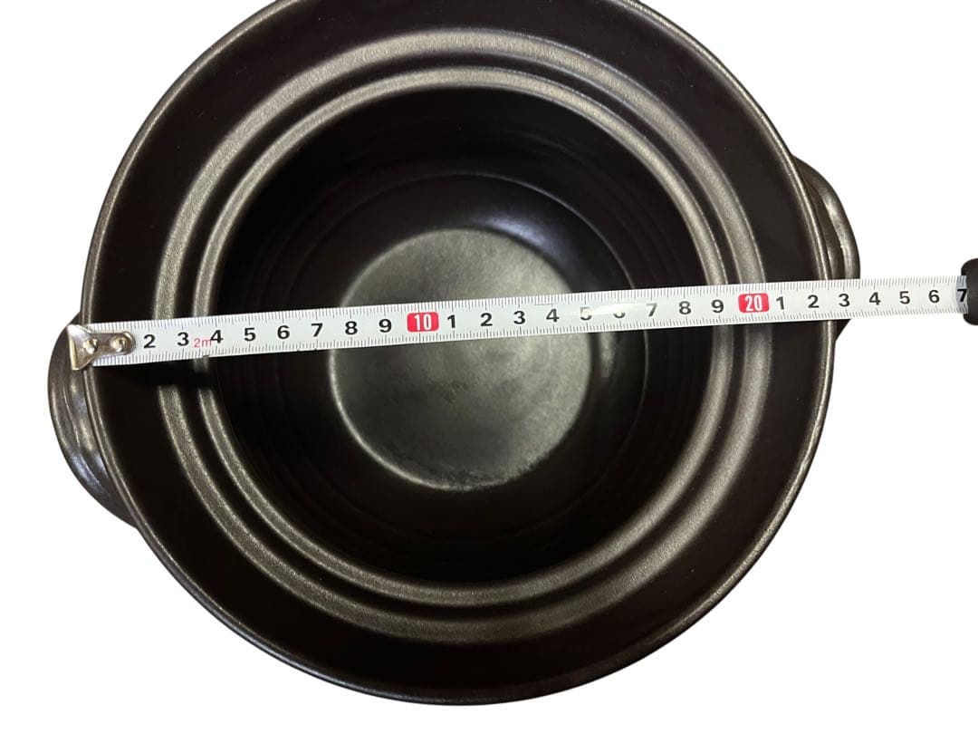 未使用 華月 大黒窯 四日市萬古焼 ごはん鍋 土鍋 かまど炊き 炊飯 4合