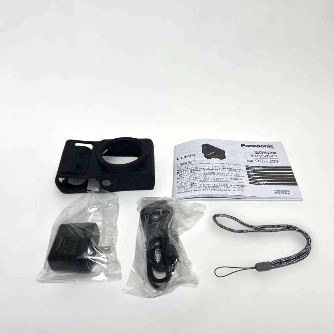 【極美品/試し撮りのみ】Lumix TZ99 2026年2月購入品