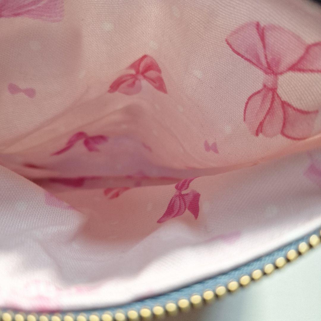 激レアポメラニアンパネル生地　ハンドメイド フラットポーチ