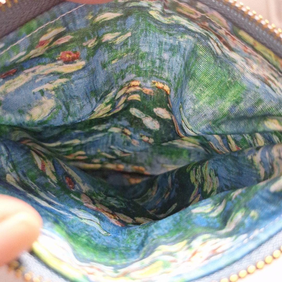 激レアポメラニアンパネル生地　ハンドメイド フラットポーチ