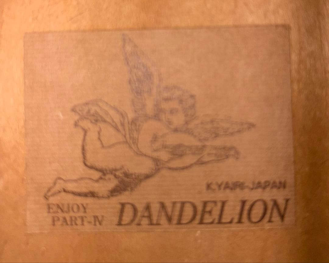 【美品】k.yairi ダンデライオン ミニギター 特注ハードケース付