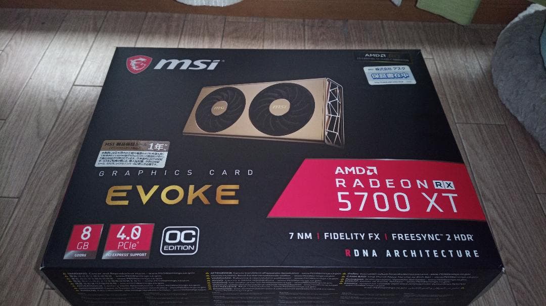 MSI AMD Radeon RX 5700 XT EVOKE OC [中古品]