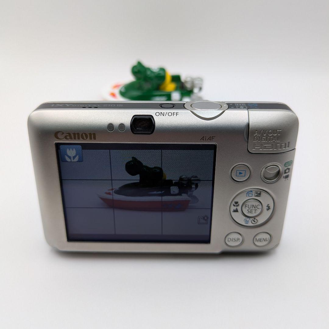 【超希少・極美品】Canon IXY210IS 完全動作品シルバー