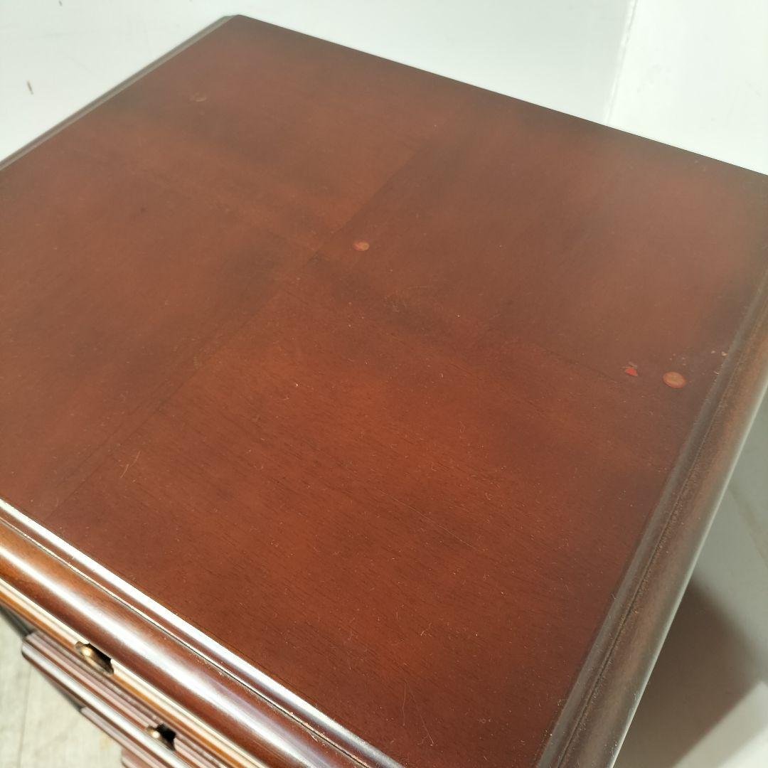 M♦海家具工業 KENTシリーズ マホガニー材 5段ハイチェスト