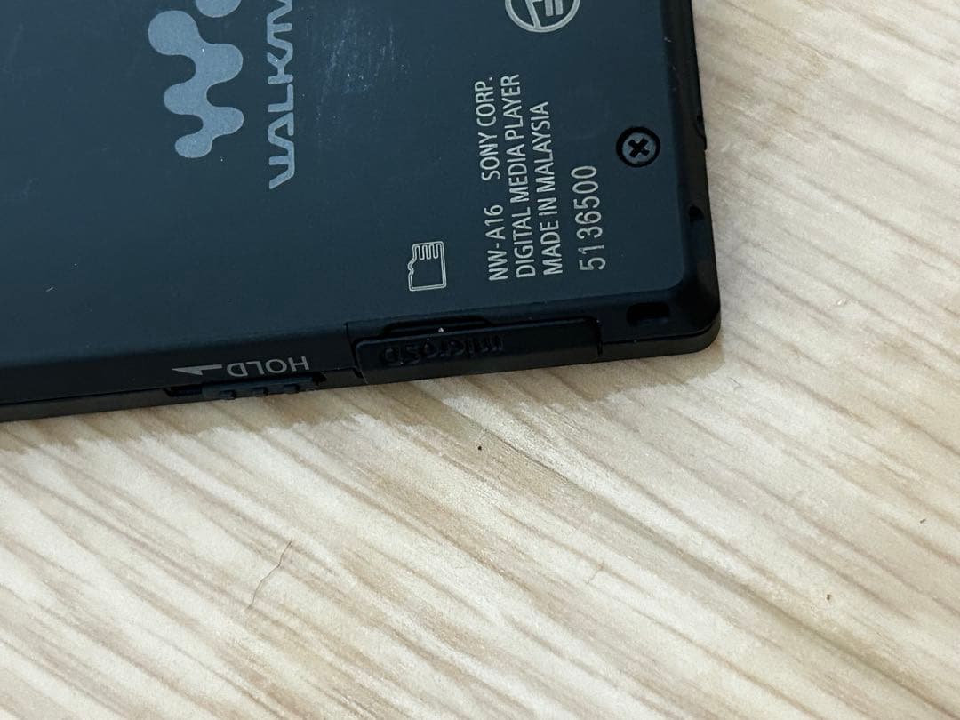 SONY NW-A16 32GB ブラック ウォークマン ハイレゾ音源対応