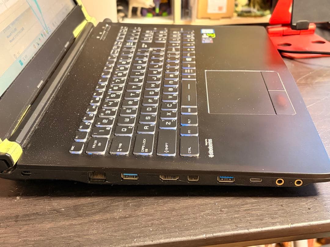 【ジャンク】Intel Core i7-8750H 2.2GHz ノートPC