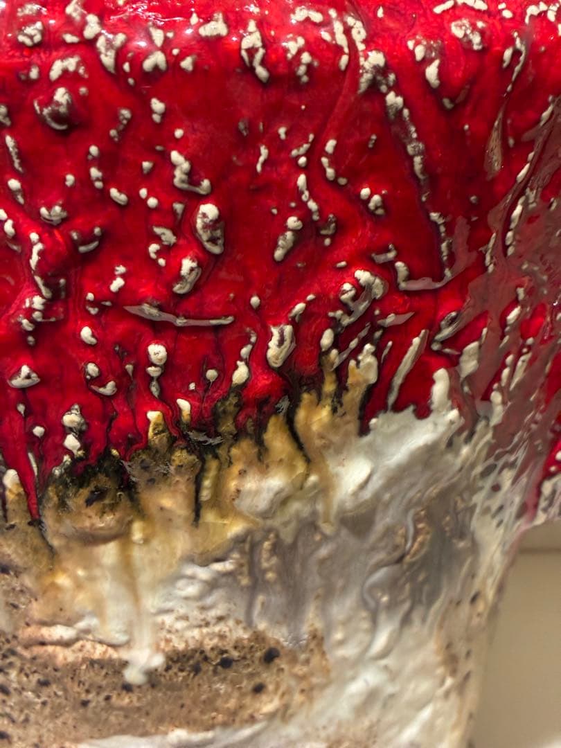 ファットラバFat Lava　フロアベース　大型花瓶　床置き花瓶　ヴィンテージ