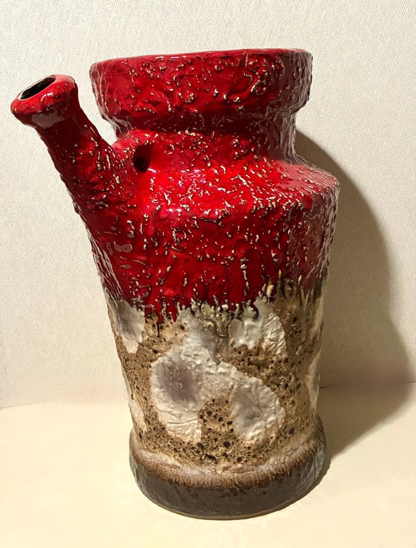 ファットラバFat Lava　フロアベース　大型花瓶　床置き花瓶　ヴィンテージ