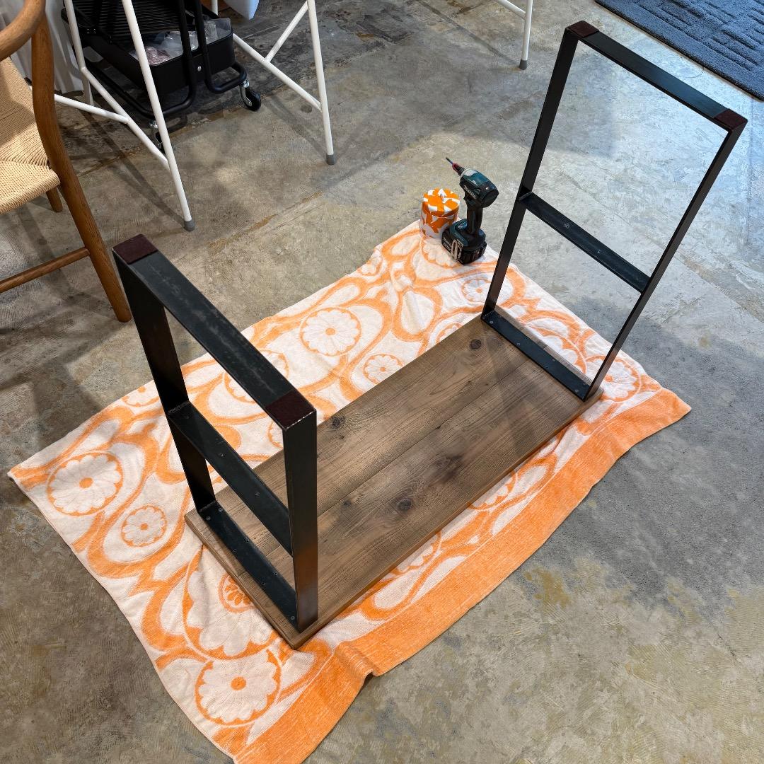 ラスティックシェルフ 古材 鉄 棚 SHELF 送料込み