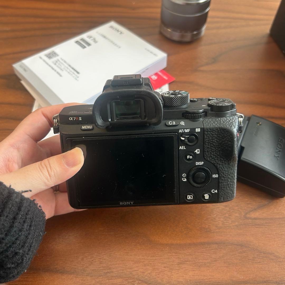 【本日18:30まで】SONYα7RII レンズ付き 箱付き