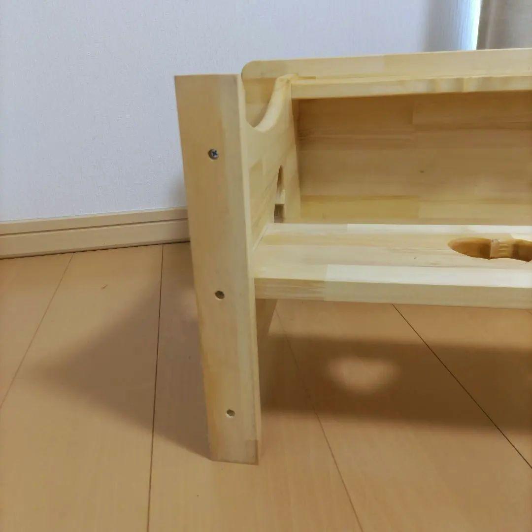 カントリー家具　ベンチ　チェア　長椅子　ハート　木製　ハンドメイド　幅93cm