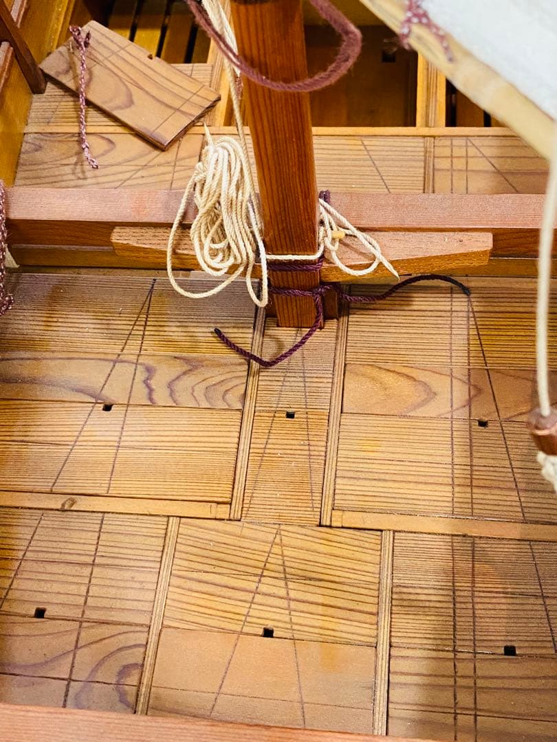帆船模型 八丁櫓木製 和船 船大工 伝統工芸