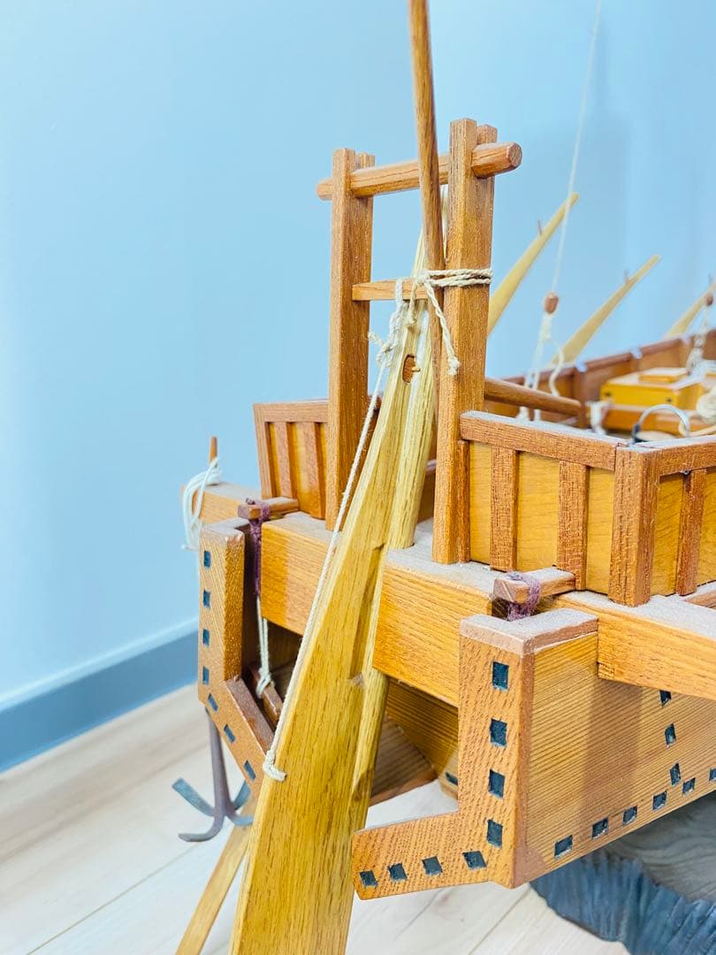 帆船模型 八丁櫓木製 和船 船大工 伝統工芸