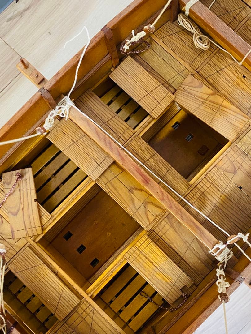 帆船模型 八丁櫓木製 和船 船大工 伝統工芸