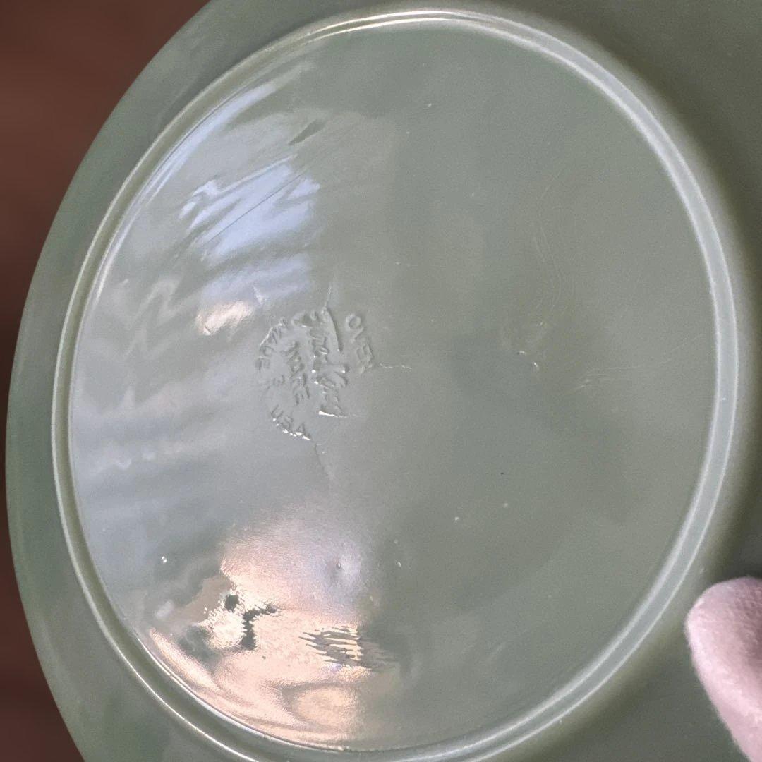 〜12/16限定値下 Fire-King ジェーンレイ ディナープレート 2枚