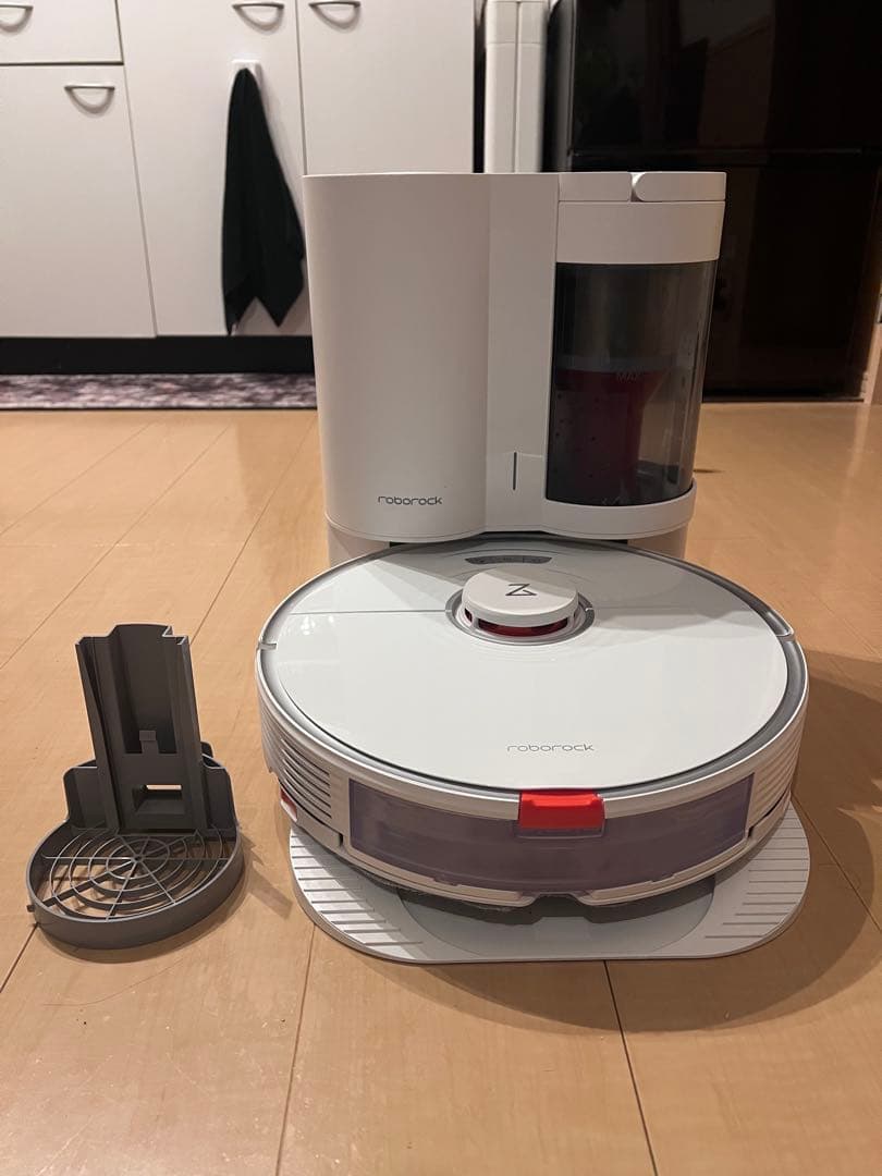 値下げしました【美品】roborock s7+ ロボット掃除機　ホワイト