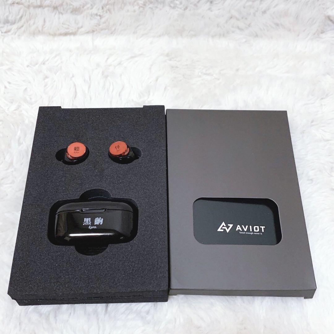 ✨入手困難✨AVIOT アビオット 物語シリーズ 怪モデル ワイヤレスイヤホン