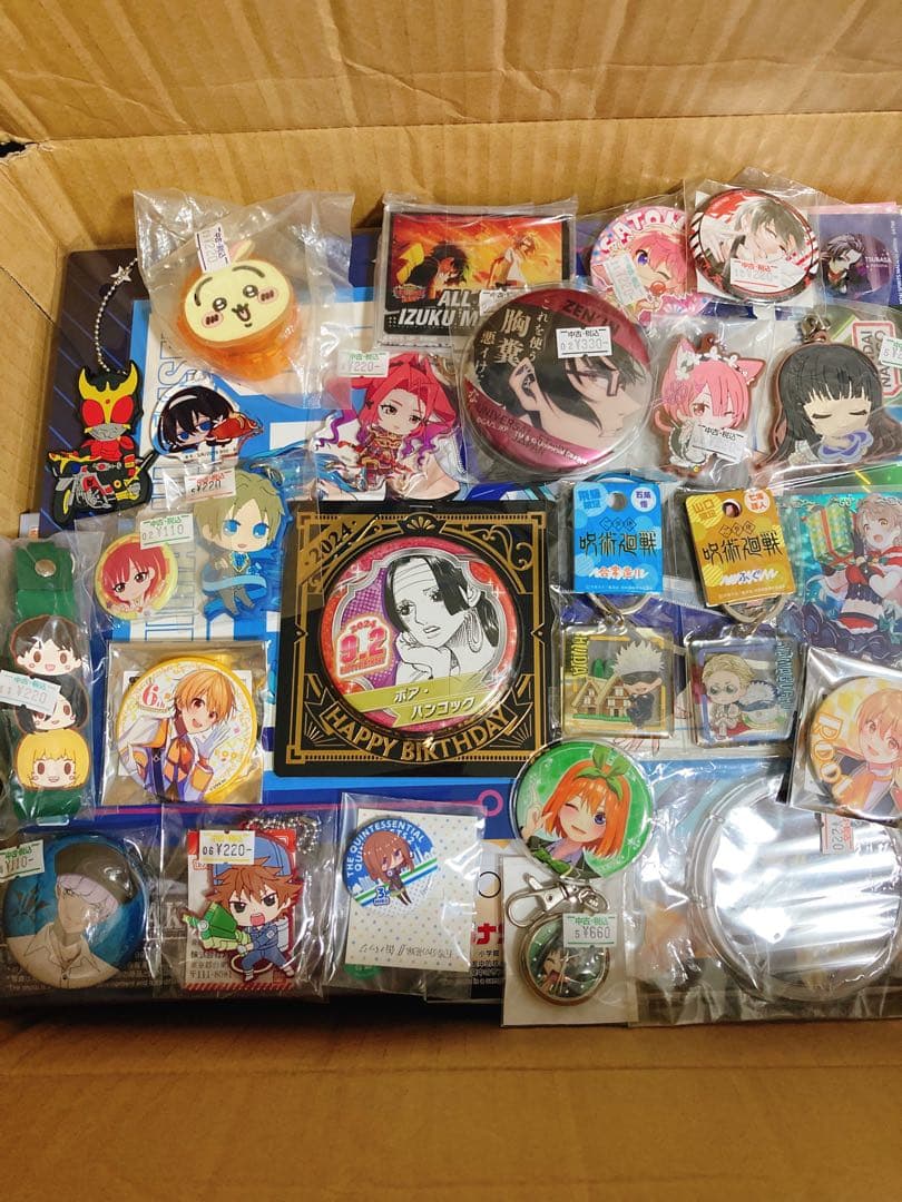 ① ノンジャンル　アニメグッズ　雑貨　大量　まとめ売り　断捨離　処分