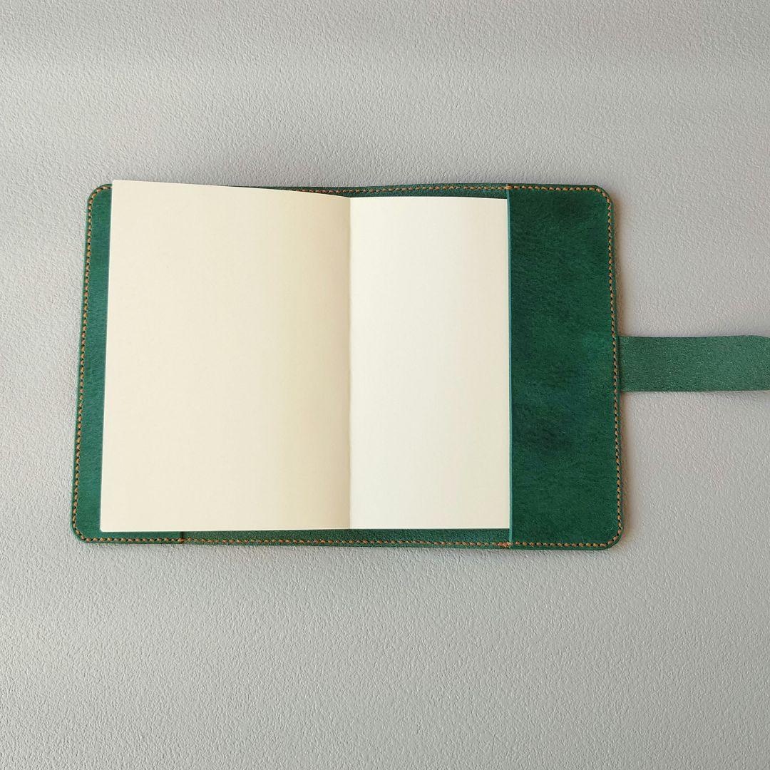 イタリアンレザー 手帳カバー A6サイズ（ ほぼ日対応）【ハンドメイド】