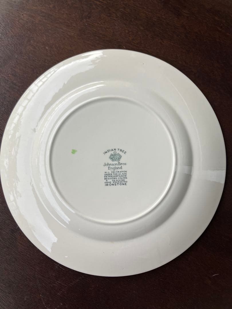 ジョンソンブラザース　イングランド　インディアンツリー　皿5枚セット