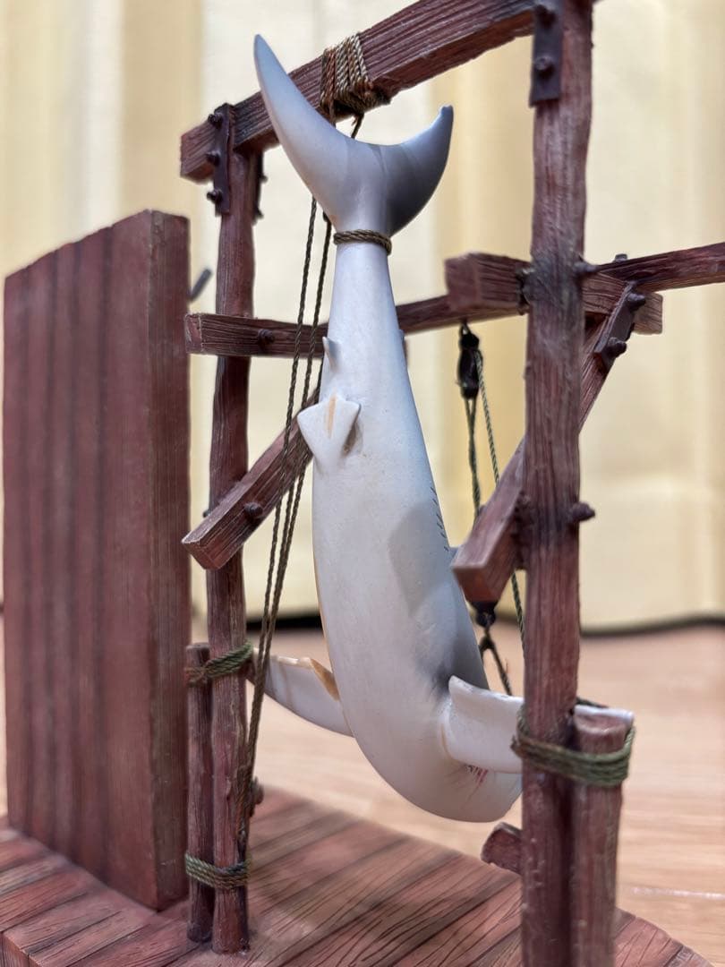 【美品】USJグッズ JAWS ジョーズ キーチェーンフック スタンド