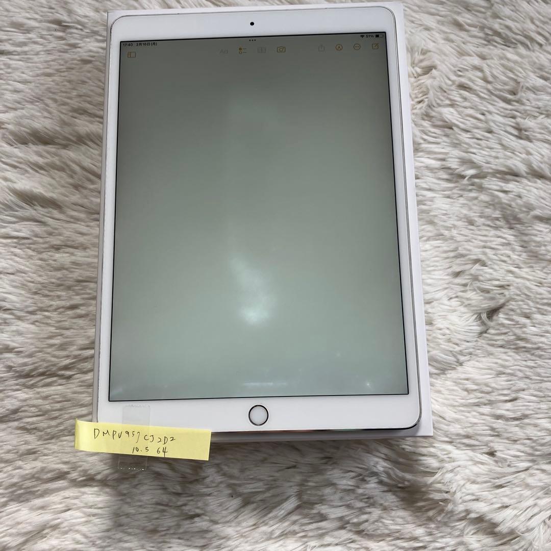 【早い者勝ち】iPad 10.5 64GB SIMフリー 【すぐ発送】【付属品】