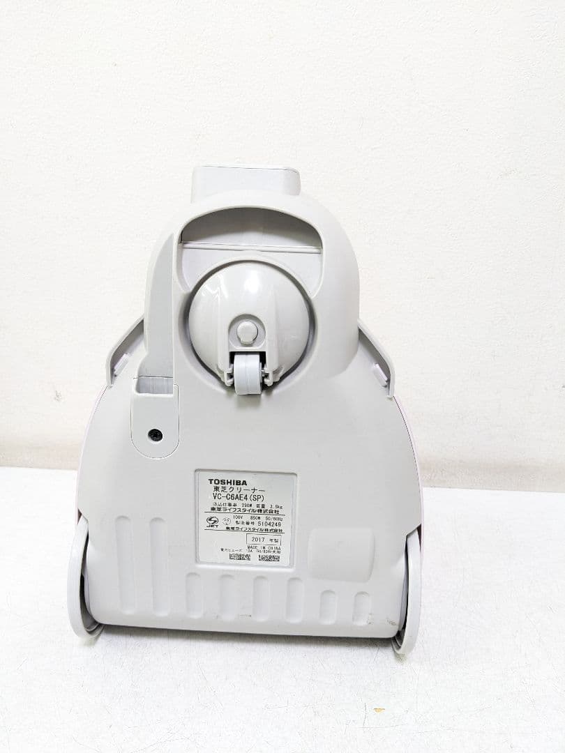 TOSHIBA 東芝 VC-C6AE4-SP サイクロン式掃除機 2017年製