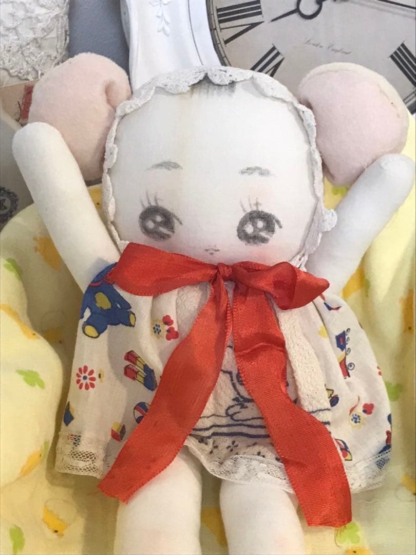 国内人気作家さま　ハンドメイド　文化人形　新品未使用