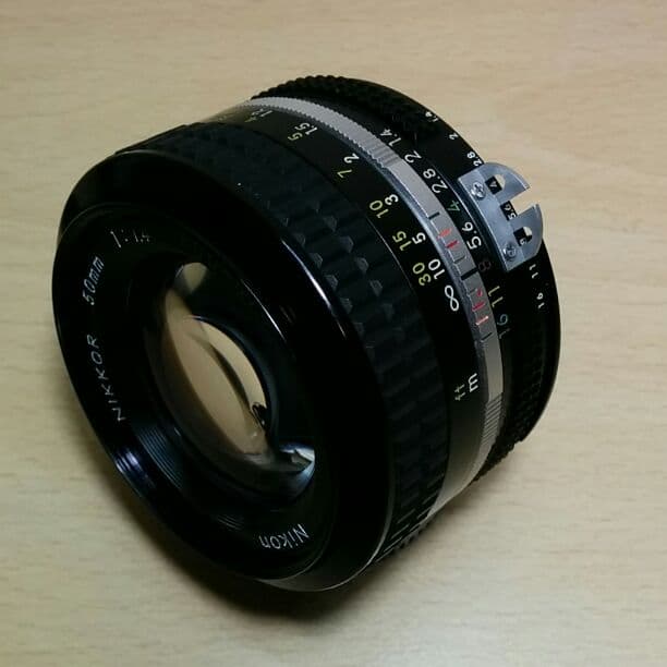 【単焦点 明るい 美しいボケ具合】Nikon Ai 50mm F1.4