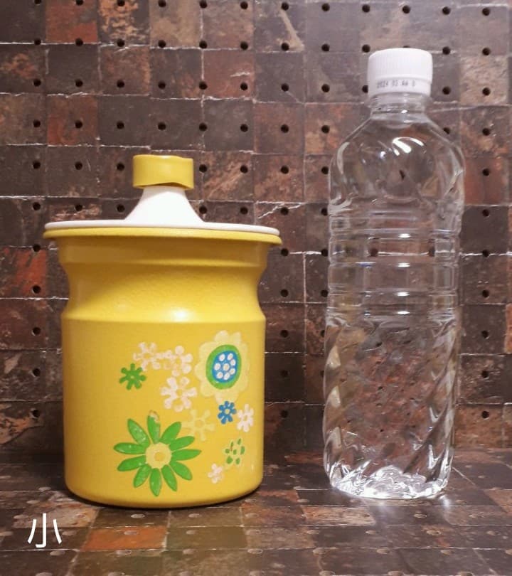 1960年代 米国 KROMEX社ミッドセンチュリー イエローキャニスターセット