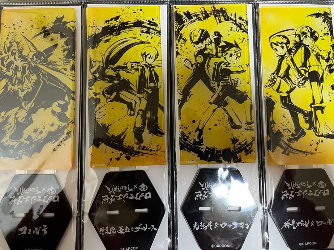 ロックマンエグゼ　墨絵アクリルスタンド