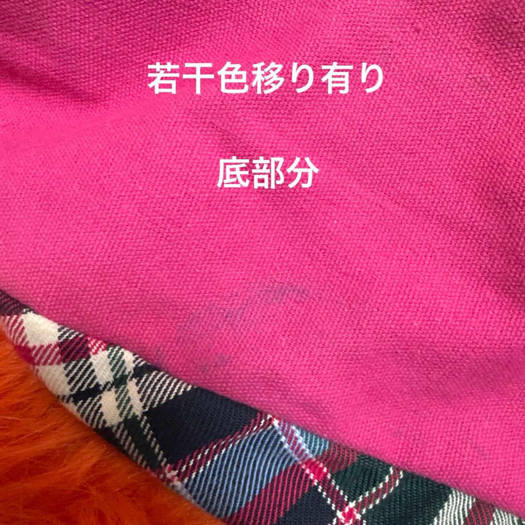 Lemoned hideチェック柄トートバック