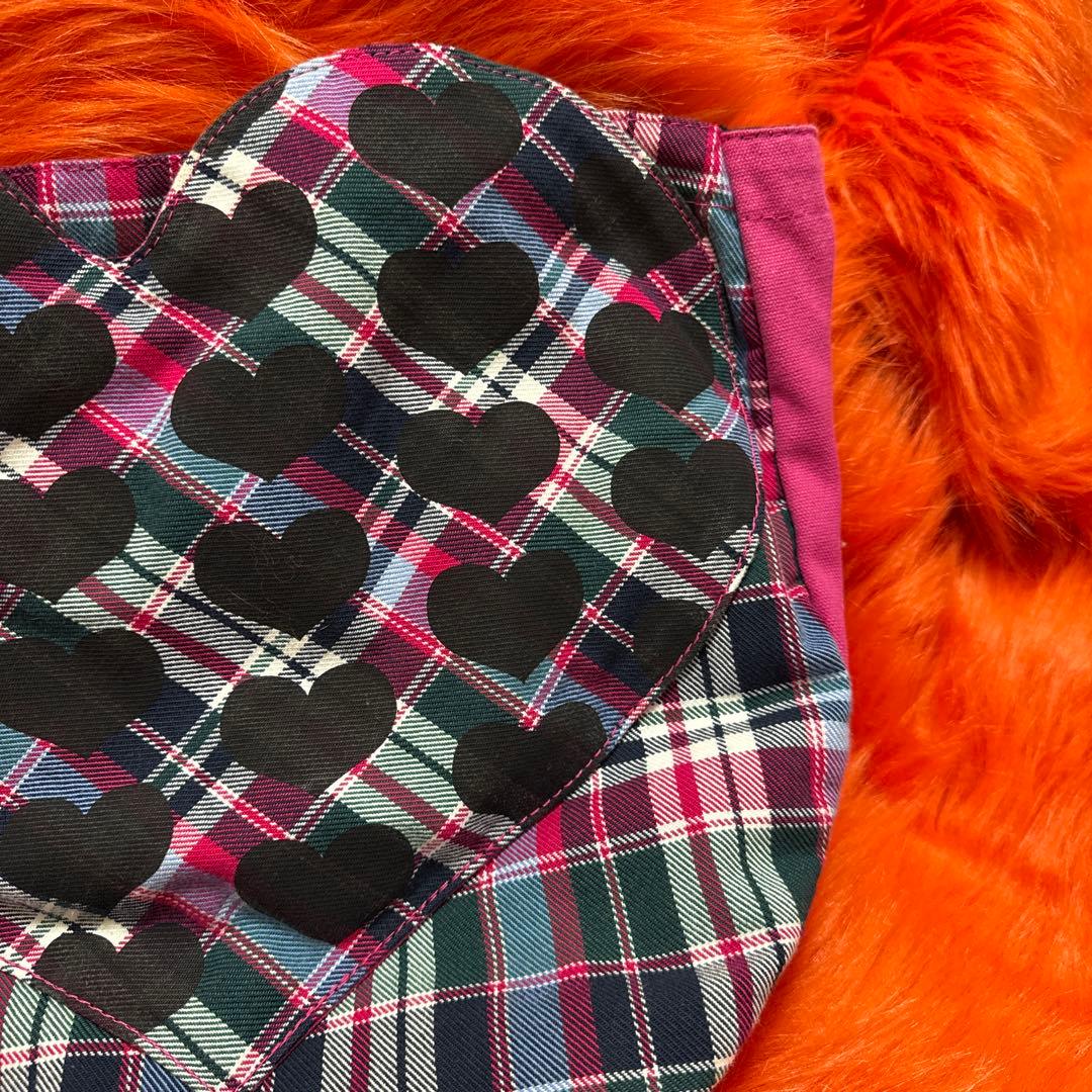 Lemoned hideチェック柄トートバック