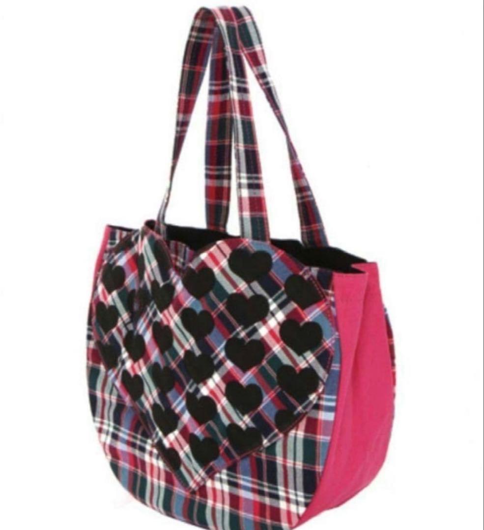 Lemoned hideチェック柄トートバック