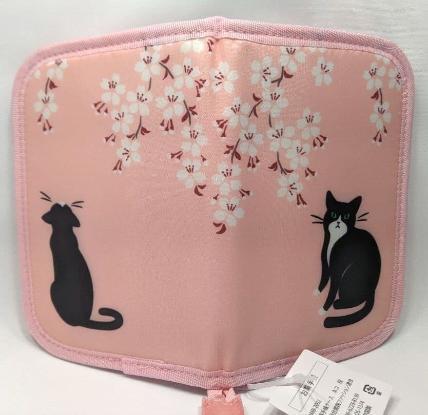 お薬手帳ケース　ねこ