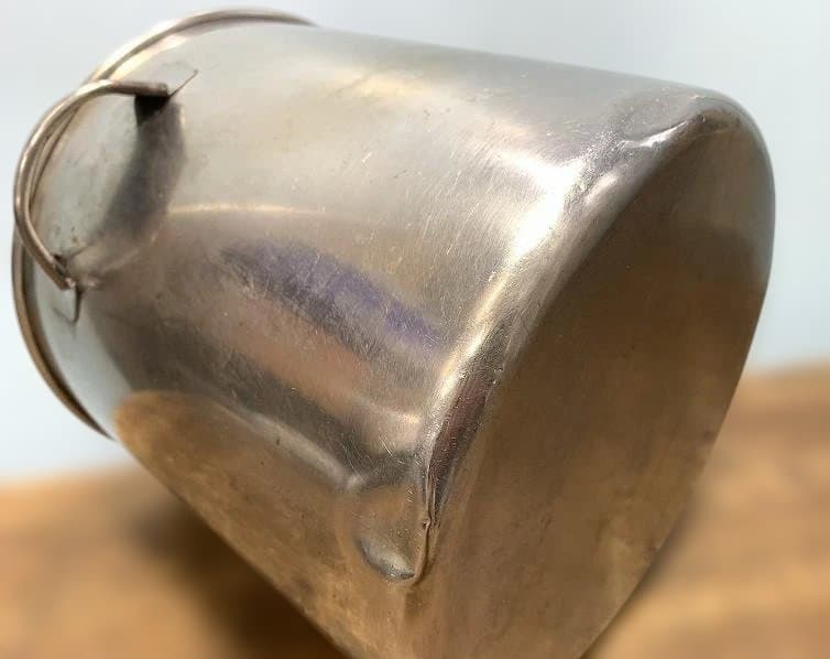 クローバー 18-8 ステンレス製 寸胴鍋 キッチンポット 取手付 3個セット