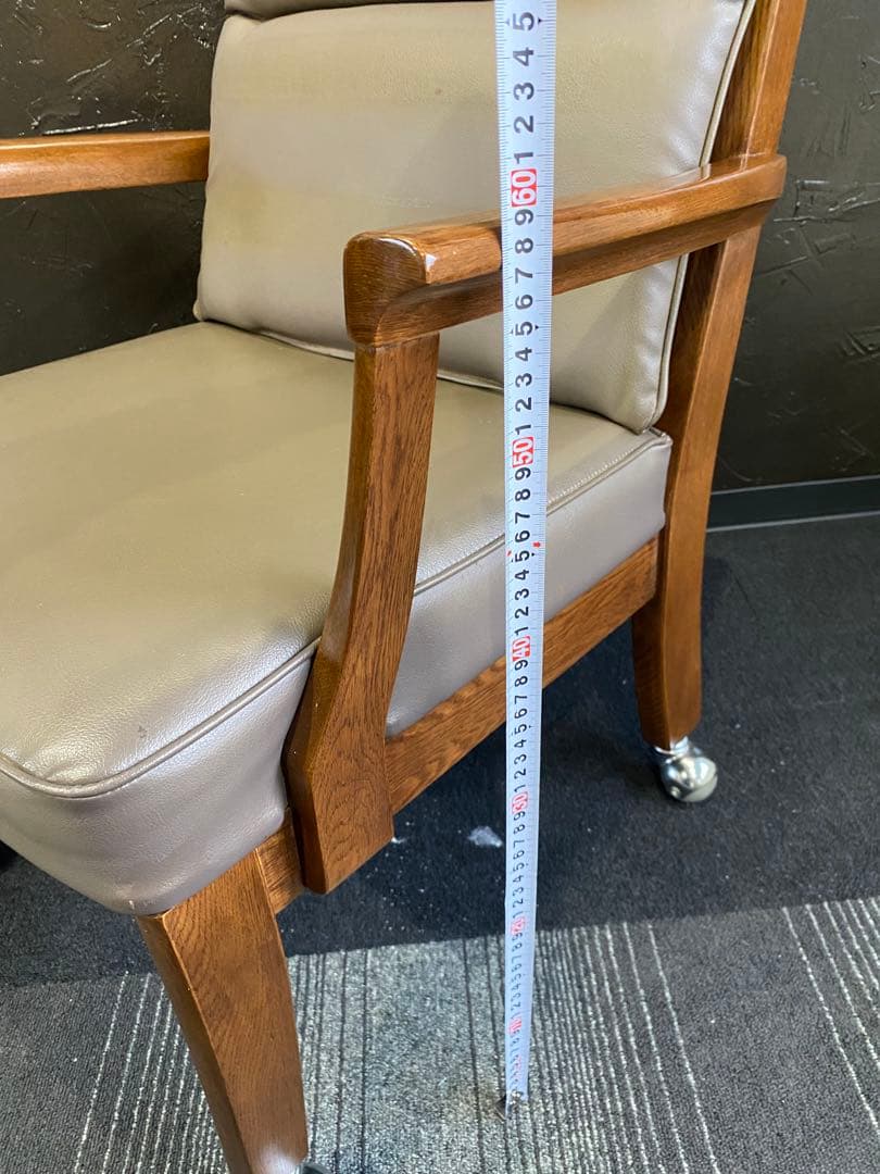 レトロ　キツツキマーク　チェア　椅子　キャスター　ヴィンテージ オフィスチェア