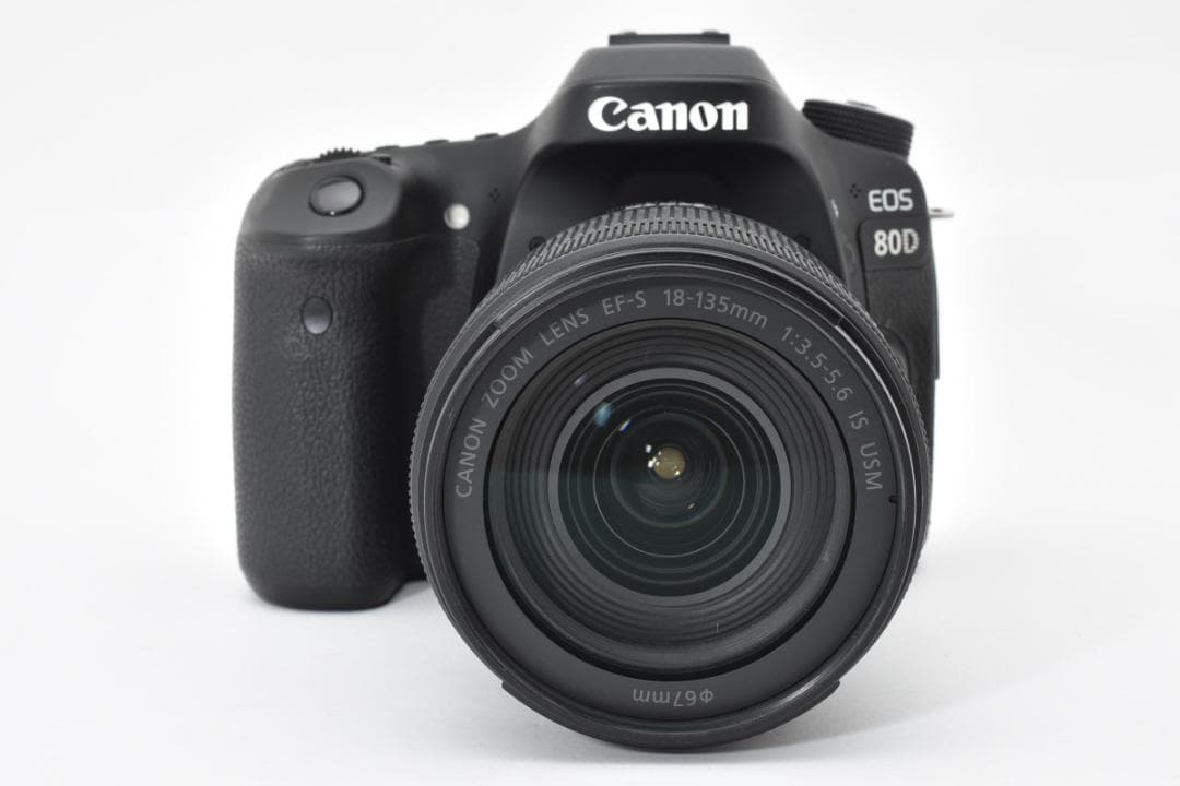 Canon EOS 80D,18-135mmレンズセット(リモコン付き)