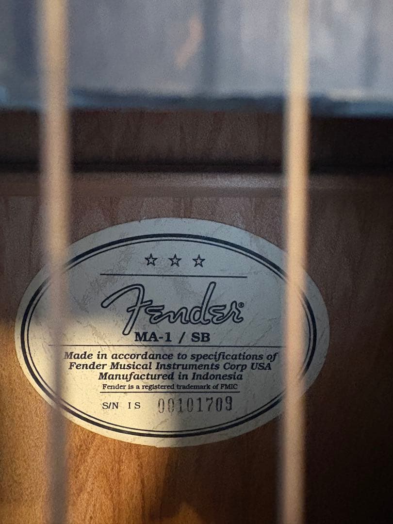 はみるとんさま専用⭐︎フェンダー fender MA-1 アコースティックギター