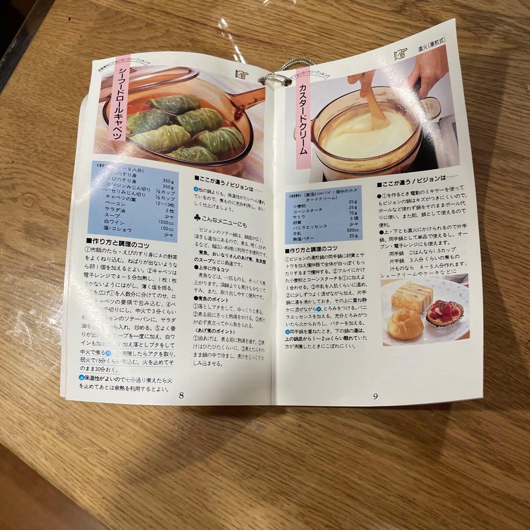 VISIONS　iwaki耐熱ガラス　2.5L 　蓋付き片手鍋