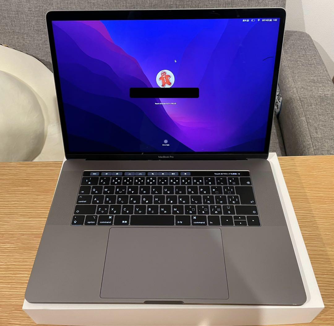 【最終値下げ】MacbookPro 2019 15インチ Corei9 16GB