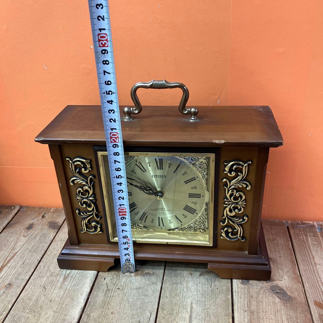 E-3 CITIZEN シチズン 置時計 トランジスタークロック アンティーク