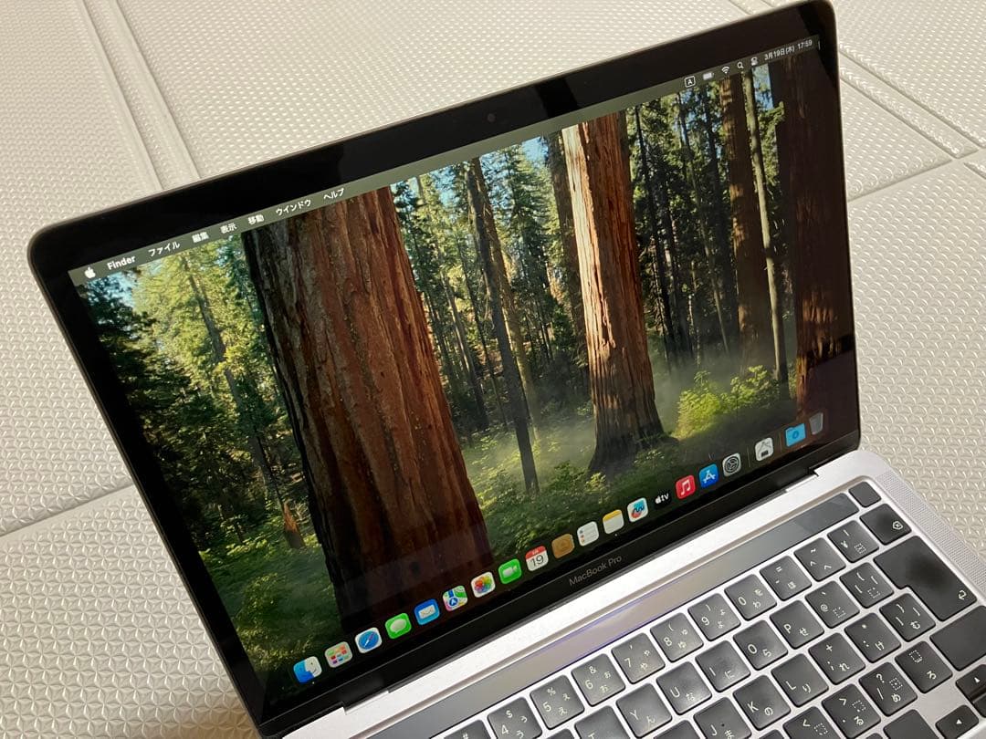 【メモリ16GB】MacBook Pro 13インチ 2020 充放電201回