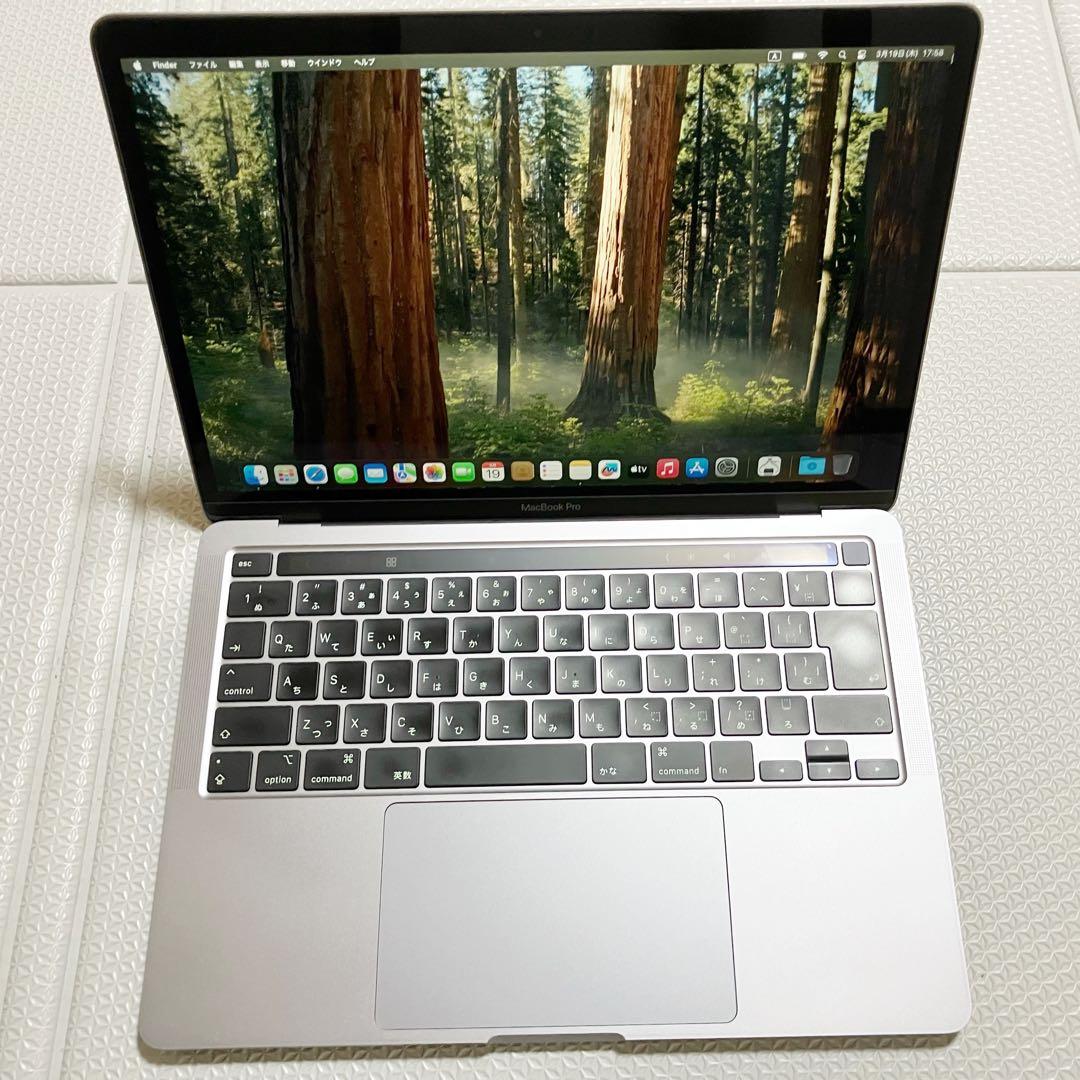【メモリ16GB】MacBook Pro 13インチ 2020 充放電201回