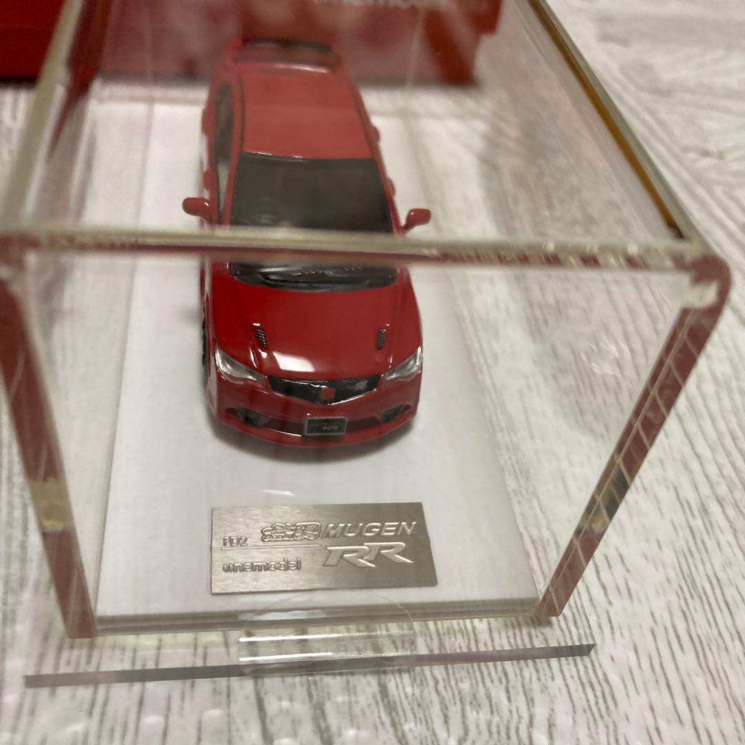 ワンモデル　1/64 ホンダ　シビック　FD2 無限　RED