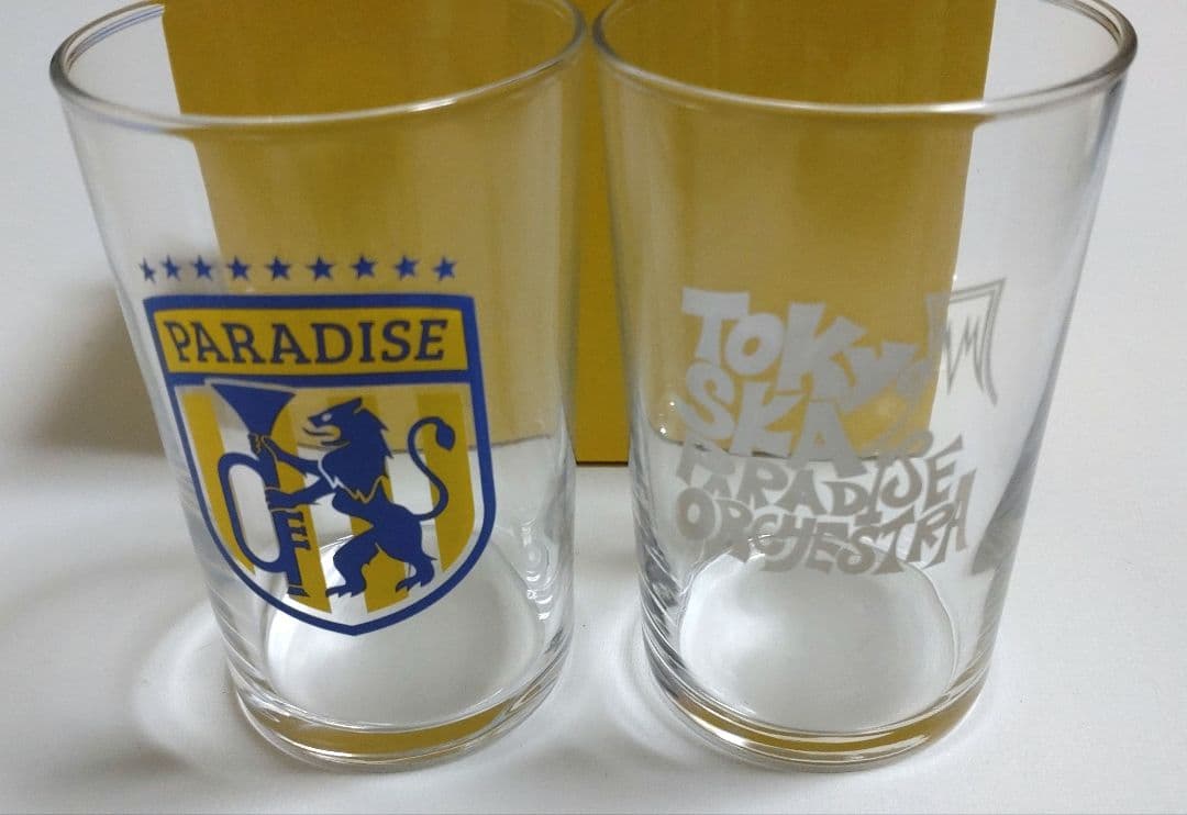 【未使用】スカパラ 30周年記念とっくりおちょこセット＆FC限定グラス2個セット